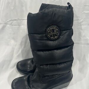 Tory Burch Black Winter & Rain Boots